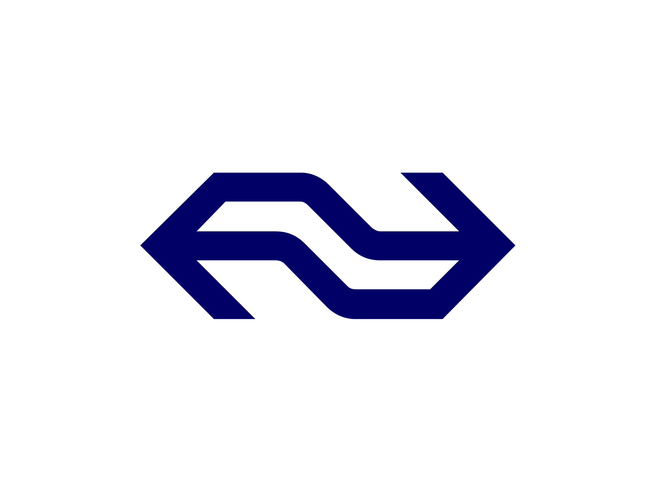 Nederlandse spoorwegen NS logo